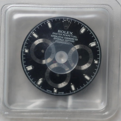 NEW Rolex Daytona 116509 116519 116520 Quadrante Nero Chromalight 4130 Nuovo in Blister