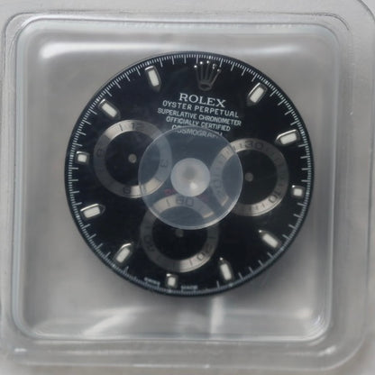 NEW Rolex Daytona 116509 116519 116520 Quadrante Nero Chromalight 4130 Nuovo in Blister