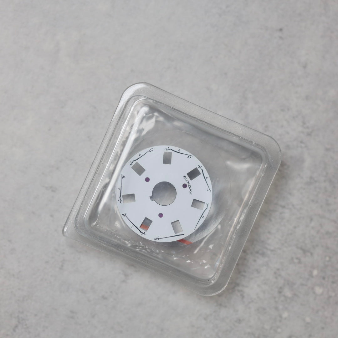 NEW Rolex 3055-5135-226 Disco Indicatore Giorni Data DAY-DATE Bianco Persiano