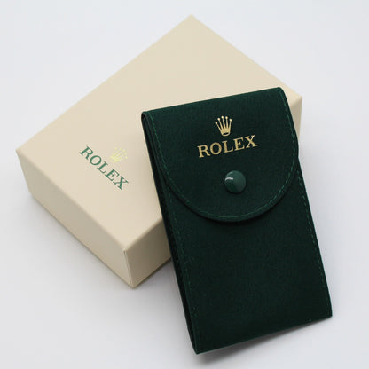 NEW Rolex Astuccio Pochette Porta Orologio In Velluto Scatola Watch Pouch Box