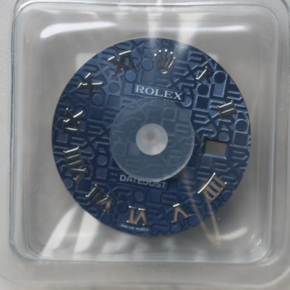 NEW Rolex 116200 116234 Quadrante Blue Roman Anniversario Datejust Originale In Blister 3135