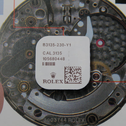 NEW Rolex 3135-230 Scatto del Tiretto Nuovo In Blister