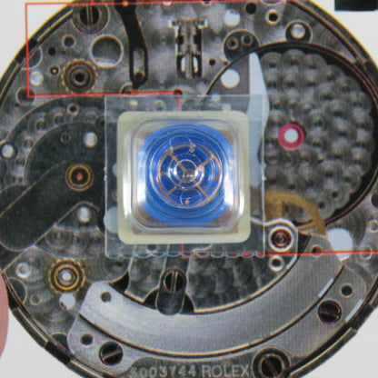 NEW Rolex 4130-432 Bilanciere con Spirale Breguet Nuovo In Blister