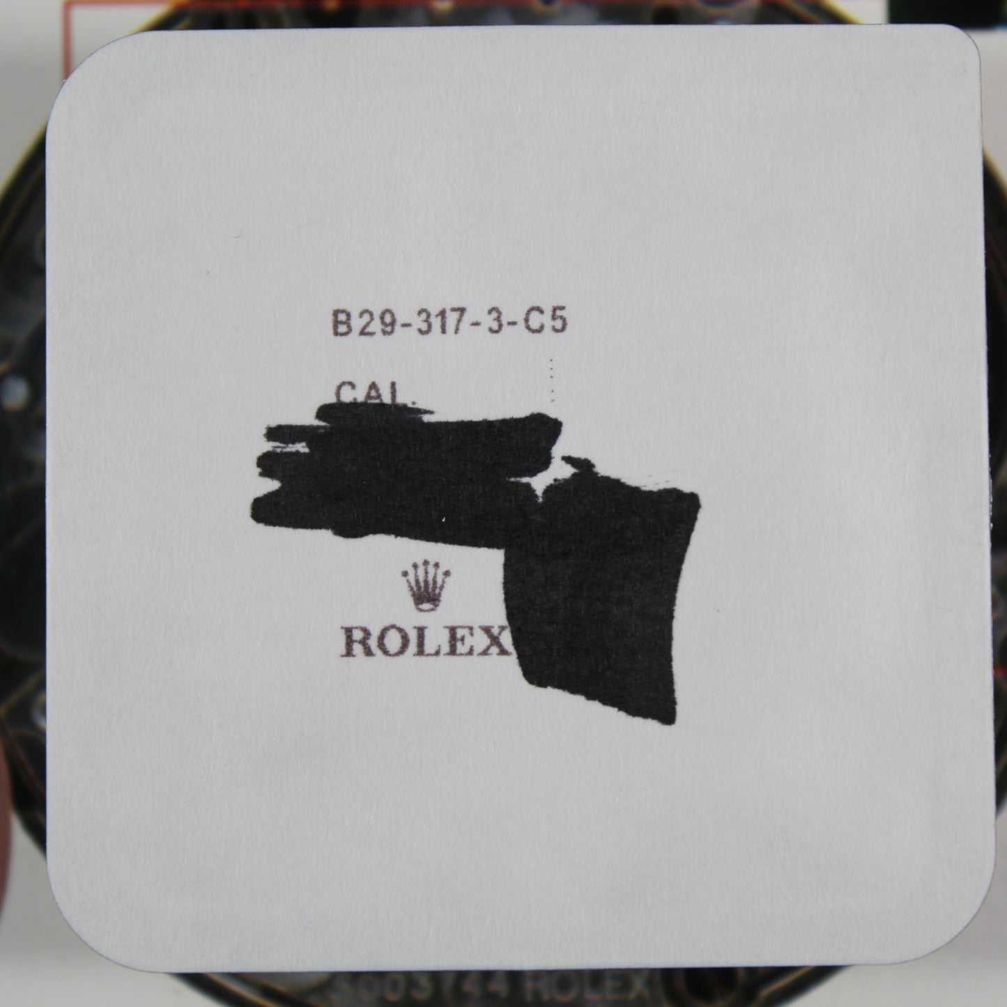 NEW Rolex 29-317-3-C5 Guarnizione Vetro Datejust/Explorer/YachtMaster/DayDate Nuova in Blister x1pc