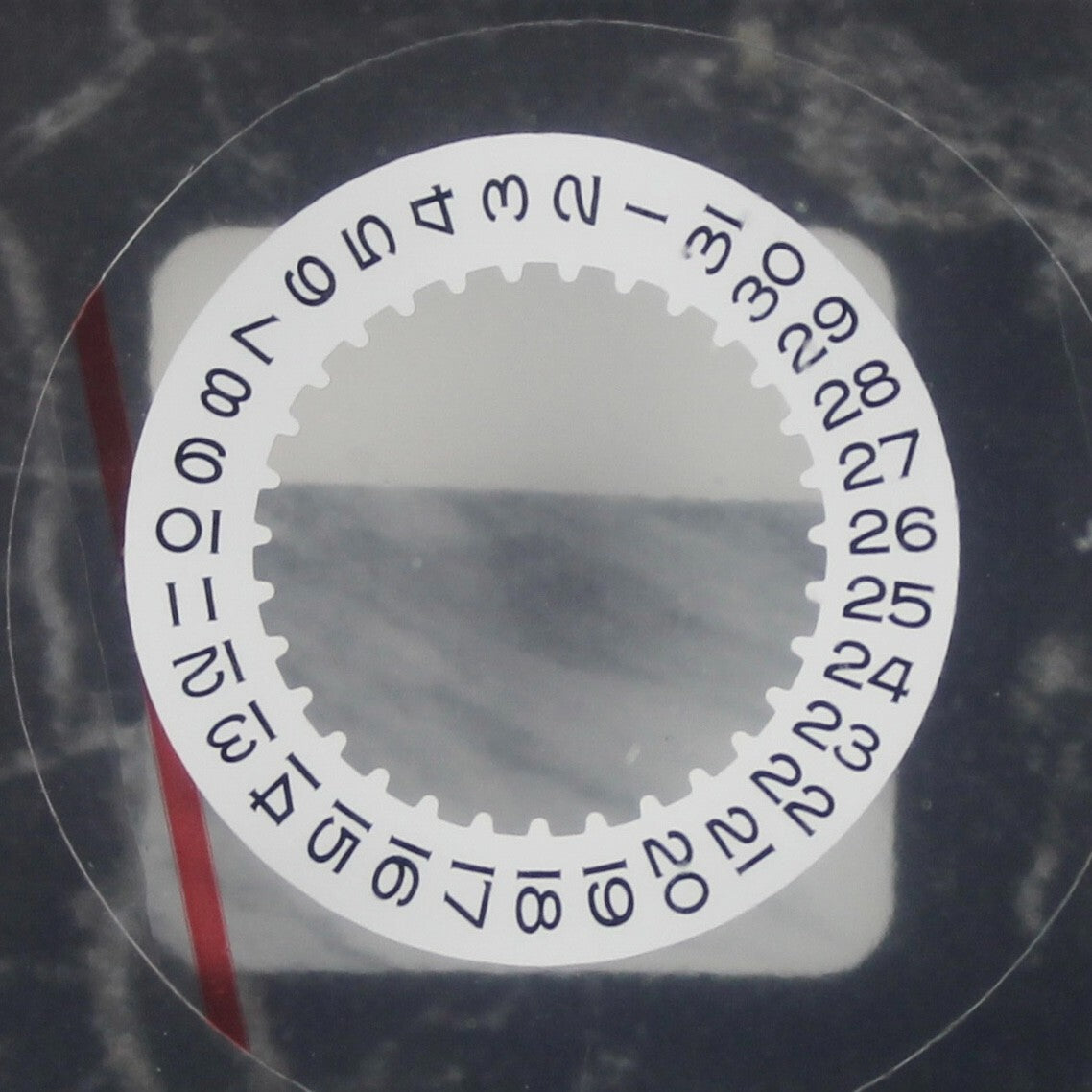 NEW Rolex 3135-16200 Date Indicator White Datewheel Genuine Spare Part Ricambio
