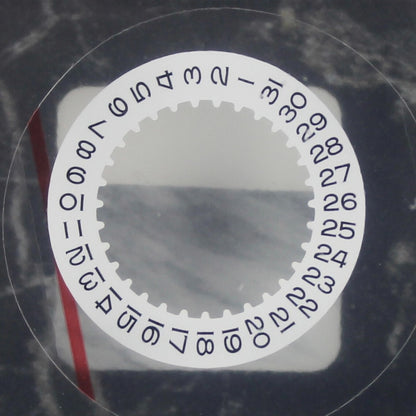 NEW Rolex 3135-16200 Date Indicator White Datewheel Genuine Spare Part Ricambio