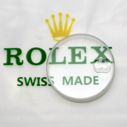 Rolex Sapphire Crystal 25- 206C Vetro Zaffiro LOGO Datejust Lady
