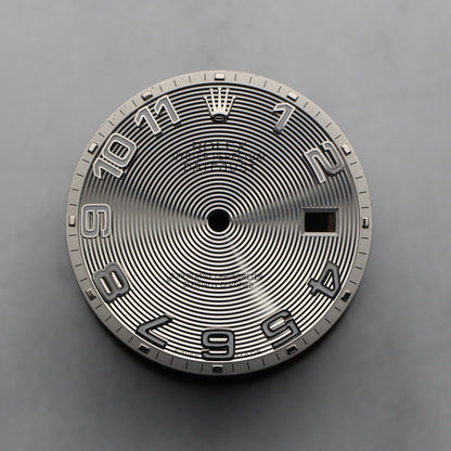 Rolex Datejust Quadrante Grigio Concentric Dial Numeri 116200 116234 Silver