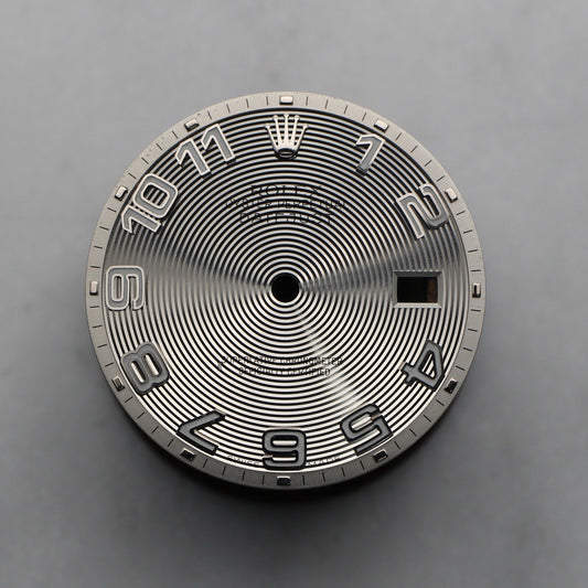 Rolex Datejust Quadrante Grigio Concentric Dial Numeri 116200 116234 Silver