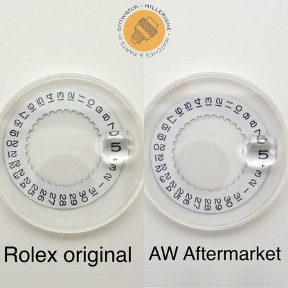 Rolex Sapphire Crystal 25- 206C Vetro Zaffiro LOGO Datejust Lady