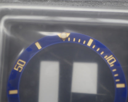 NEW Rolex Submariner  315-116618-1 Blue Bezel Ceramic Insert Chromalight Lume