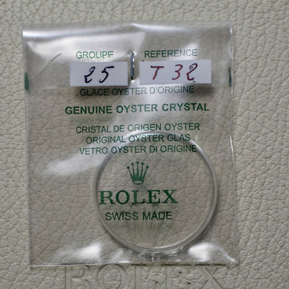 NEW Rolex 25-T32 Crystal Vetro Plexi Glass Dome Old Production Milgauss 1019