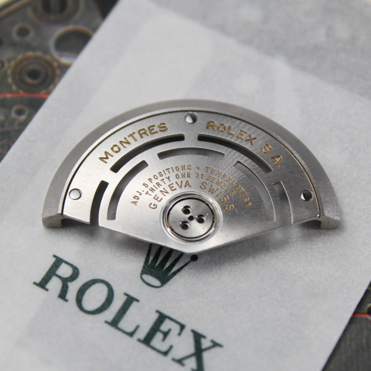 NEW Rolex 4030-570 Massa Oscillante Daytona Zenith Rotore Automatico Originale