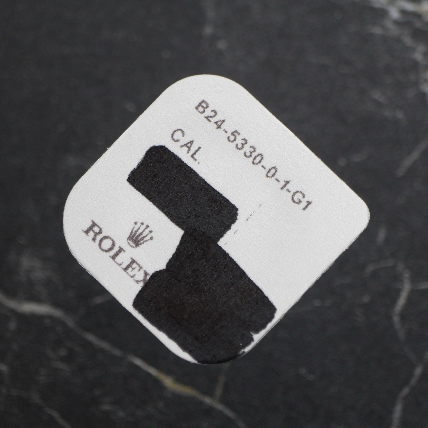 NEW Rolex 24-5330-0 Tubo Originale x Corona Acciaio 5,3-6mm 530 531 603 604