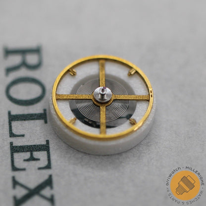 NEW Rolex 3135- 432 Bilanciere Completo Originale Spirale Bianca Ricambio NOS