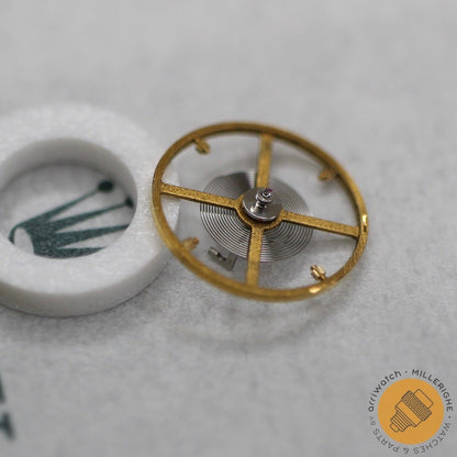 NEW Rolex 3135- 432 Bilanciere Completo Originale Spirale Bianca Ricambio NOS