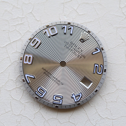 Rolex Datejust Quadrante Grigio Concentric Dial Numeri 116200 116234 Silver