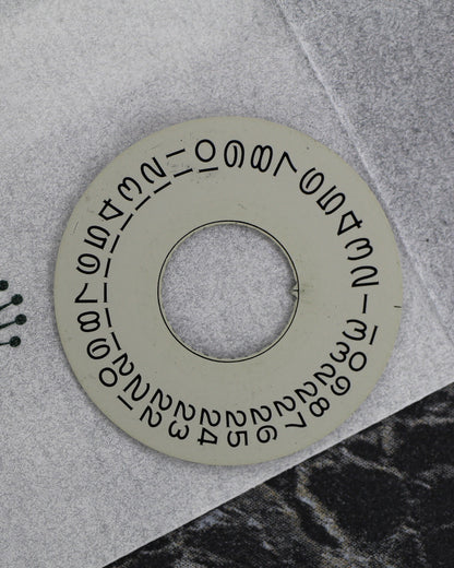 NEW Rolex 3055-5134-2 Day-Date Indicator Grey Datewheel Genuine Bianco Data 5055