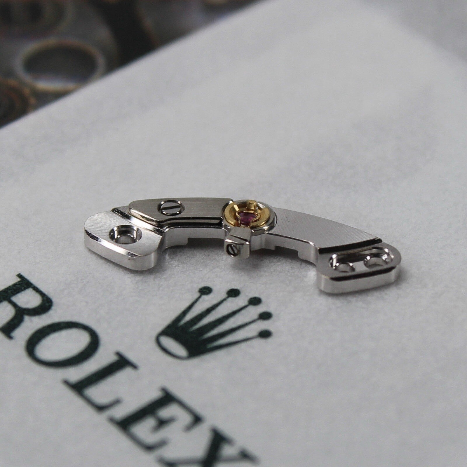 NEW Rolex 4130- 120 Balance Bridge Genuine Spare Part Ponte Bilanciere Ricambio