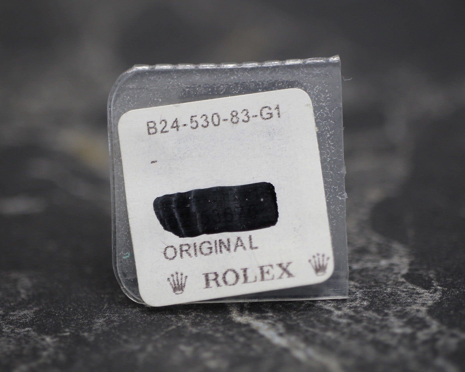 NEW Rolex 24-530-83 Original Packed 18k Rose Gold Crown Corona Oro Genuine NOS