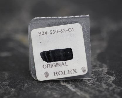 NEW Rolex 24-530-83 Original Packed 18k Rose Gold Crown Corona Oro Genuine NOS