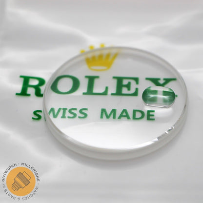 Rolex Sapphire Crystal 25- 295C- C12- C1 Vetro Zaffiro LOGO Submariner 116610