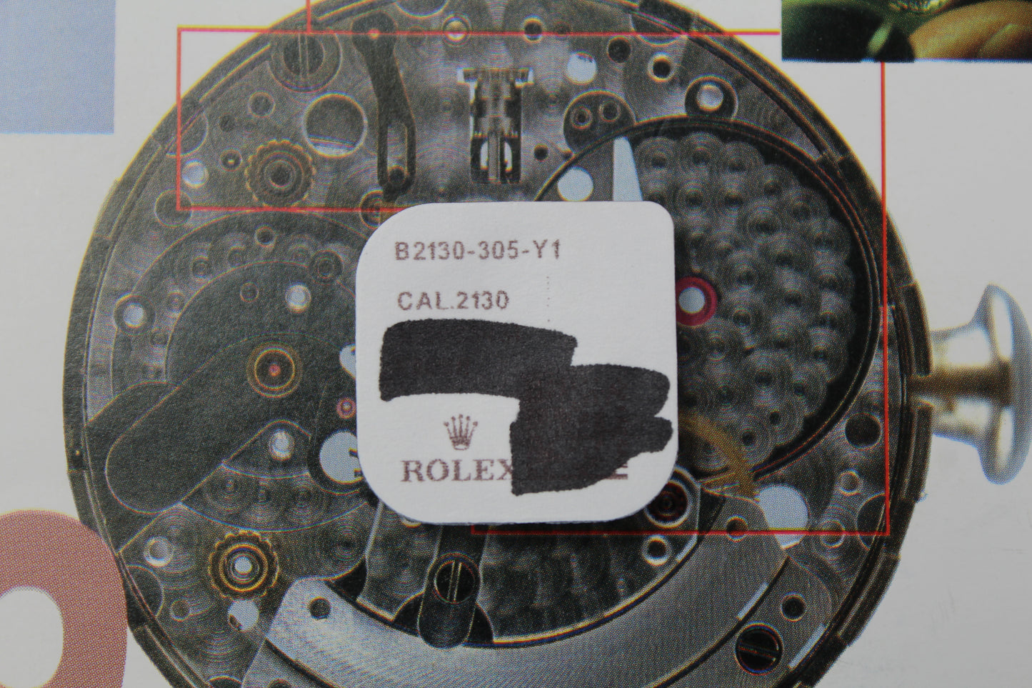 NEW Rolex 2130-305 Rocchetto Originale In Blister 3130