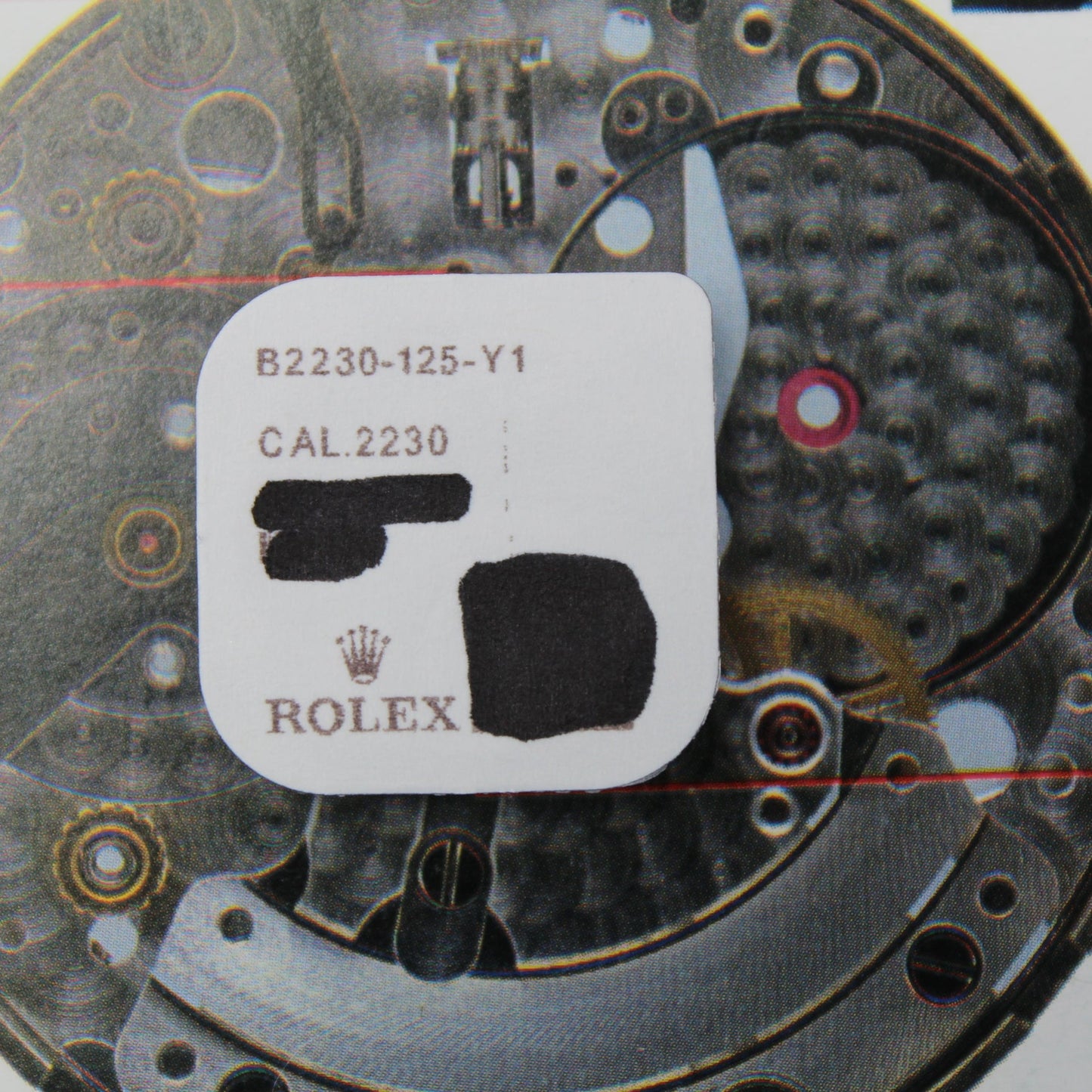 NEW Rolex 2230-125 Ponte del Pignone dei Minuti Originale In Blister