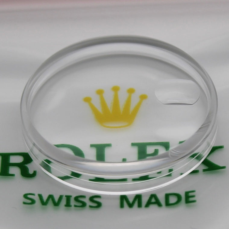 Rolex Vetro Plastica Plexiglass 25-127 con DATA Top Quality
