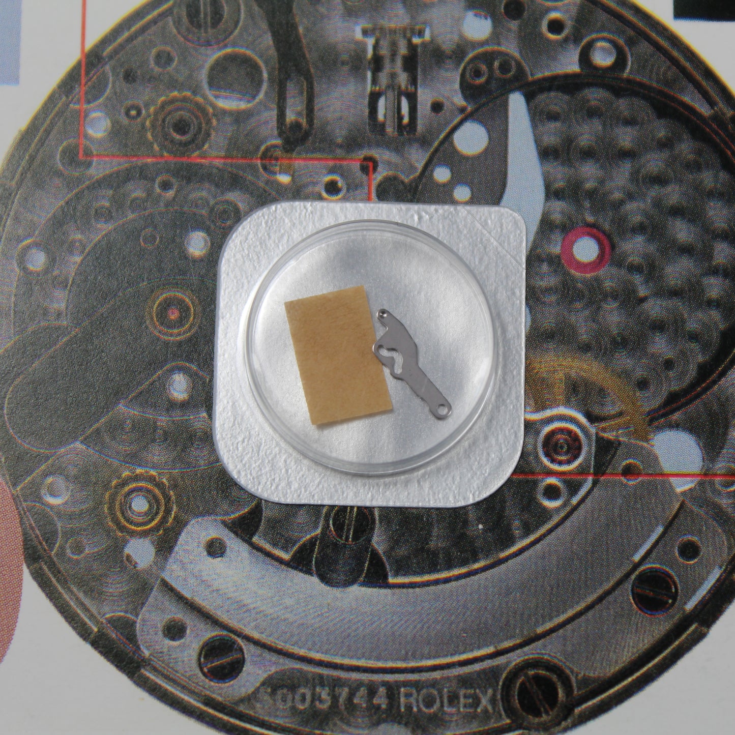 NEW Rolex 3135-266 Bascula del Rinvio Nuovo In Blister