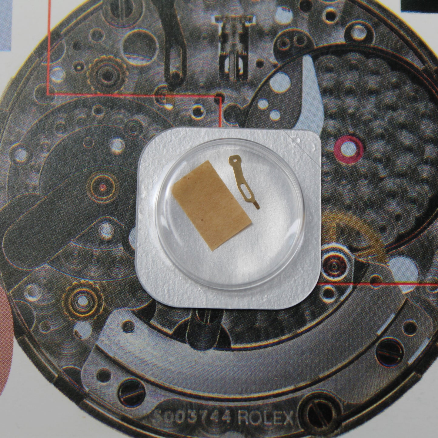 NEW Rolex 3135-245 Molla di Arresto del Bilanciere Nuovo In Blister