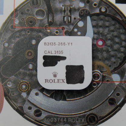 NEW Rolex 3135-266 Bascula del Rinvio Nuovo In Blister