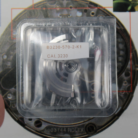 NEW Rolex 3230-570-2 Rotore Massa Oscillante Nuovo In Blister