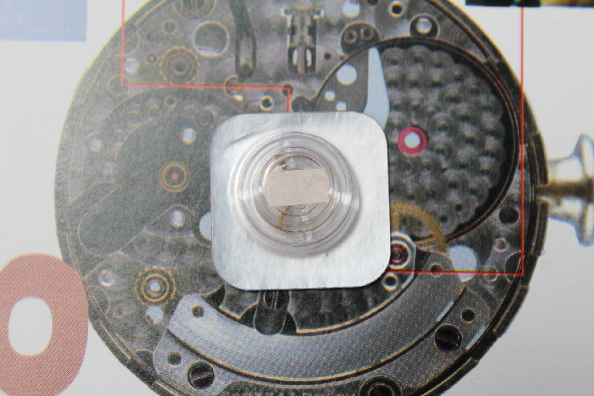 NEW Rolex 1220-7625 Bilanciere Completo Oscillatore Nuovo In Blister