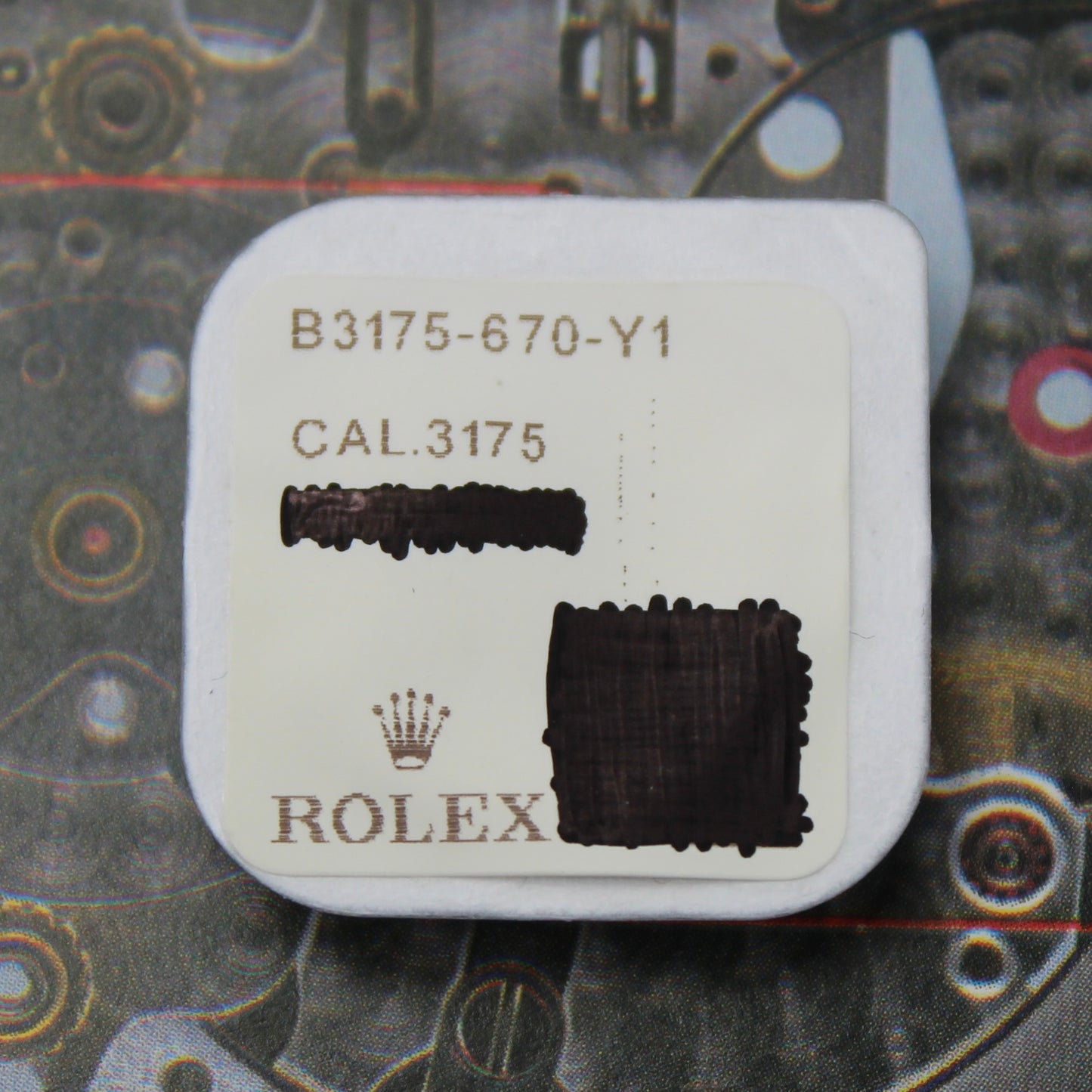 NEW Rolex 3175-670 Ruota Intermedia della Data Nuova In Blister