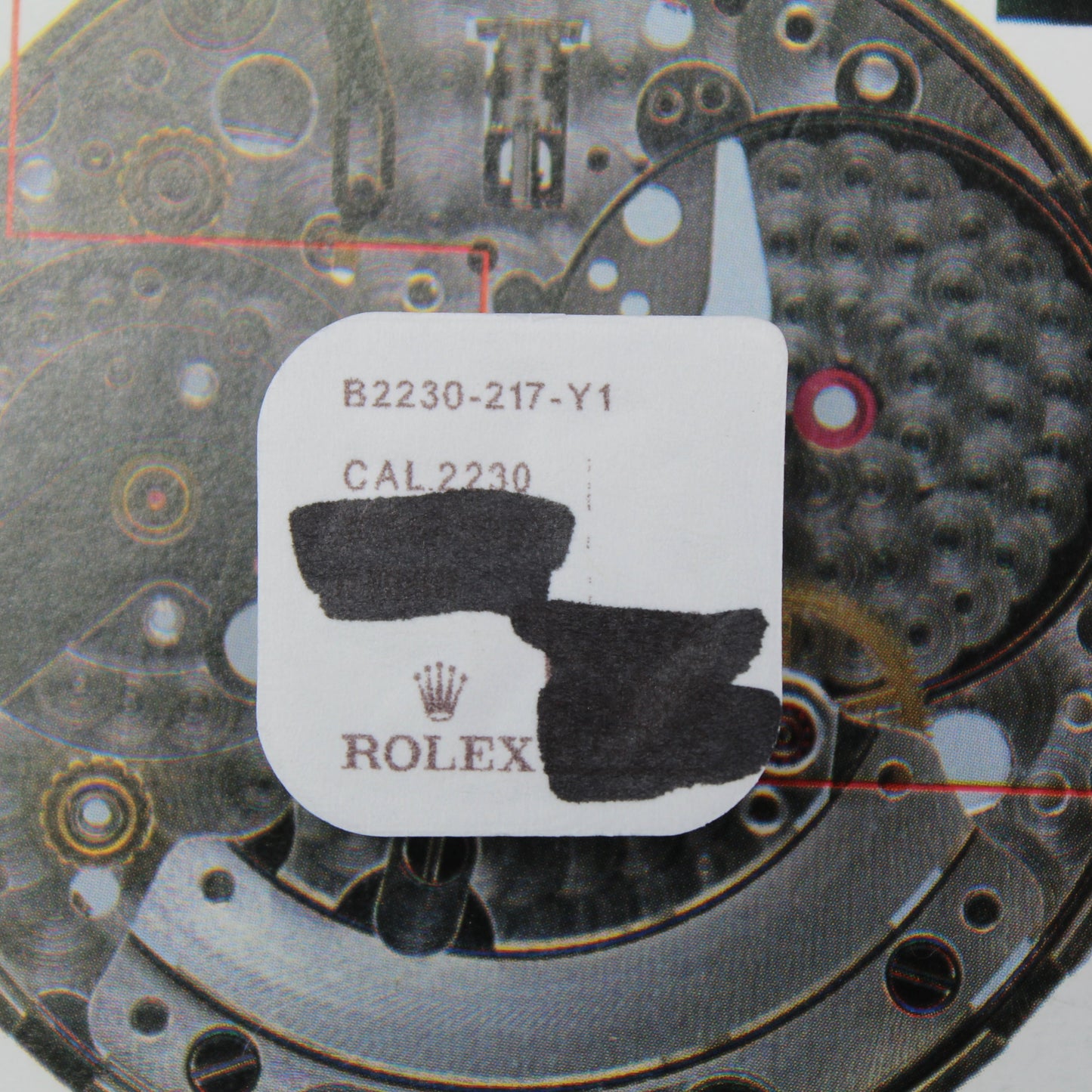 NEW Rolex 2230-217 Bascula del Ballerino Originale In Blister