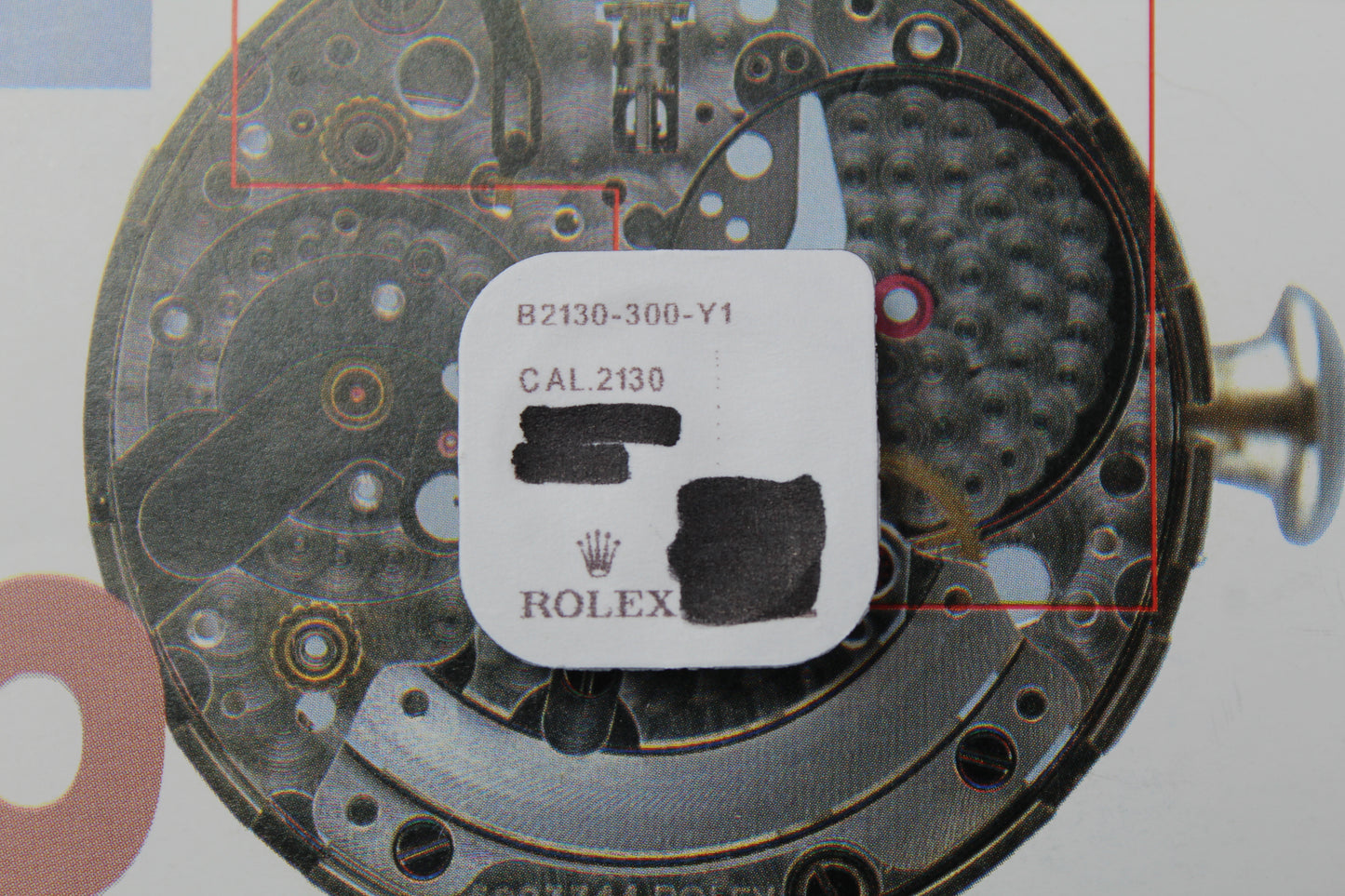 NEW Rolex 2130-300 Cricco Del Rocchetto Originale In Blister
