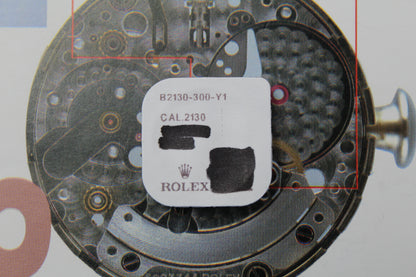 NEW Rolex 2130-300 Cricco Del Rocchetto Originale In Blister