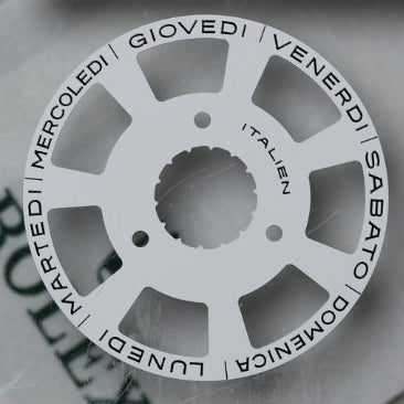 NEW Rolex 3156-2104 Disco Indicatore Giorni Data DAY-DATE Bianco Italiano Nuovo