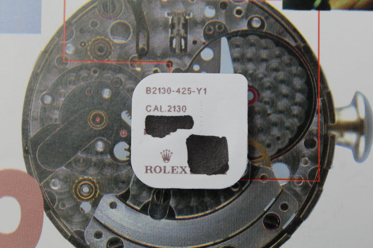 NEW Rolex 2130-425 Disco Originale in Blister