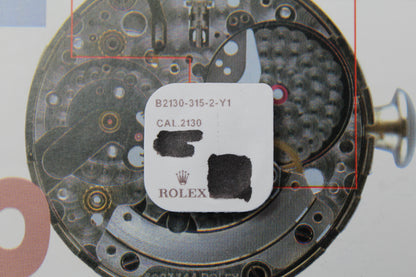 NEW Rolex 2130-315 Bariletto Barile Completo Originale In Blister