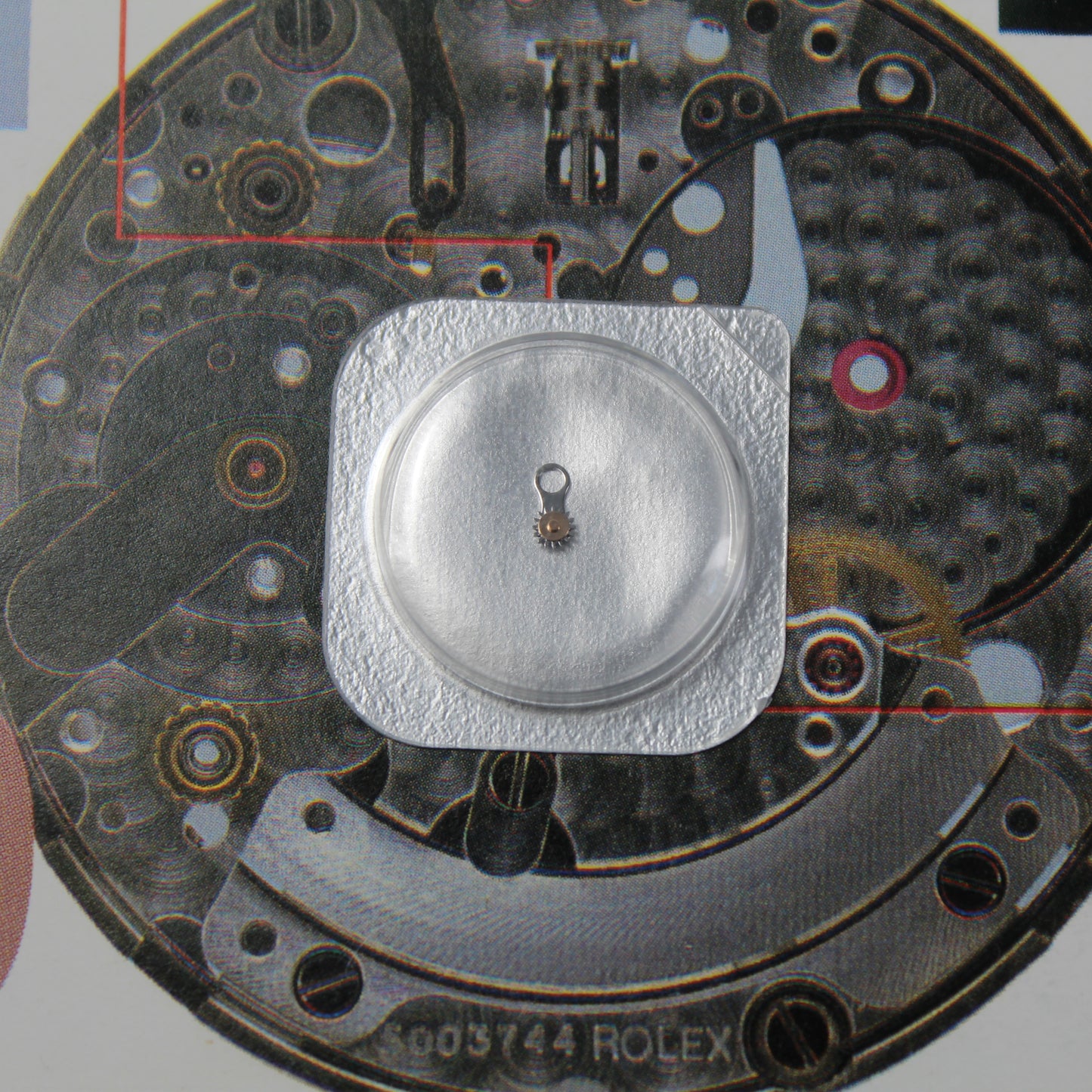 NEW Rolex 3135-217 Bascula del Ballerino Nuovo In Blister