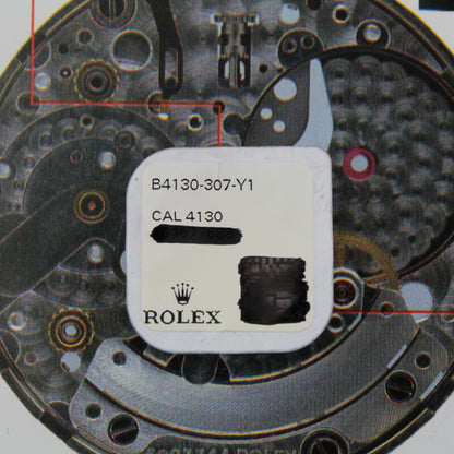 NEW Rolex 4130-307 Albero del Bariletto Nuovo In Blister