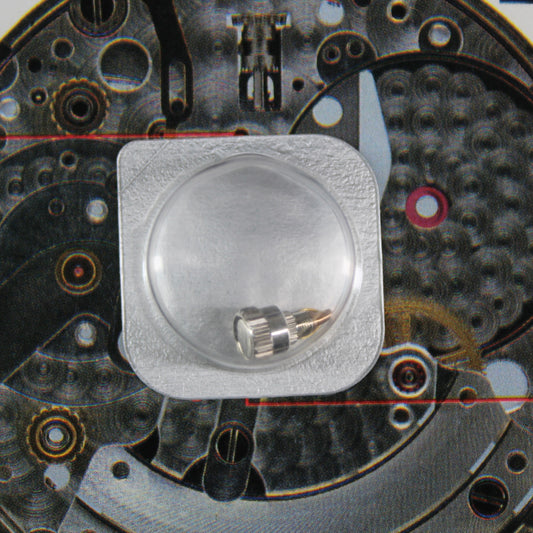 NEW Rolex 24-P512-9 Pulsante Oro Bianco Nuovo In Blister