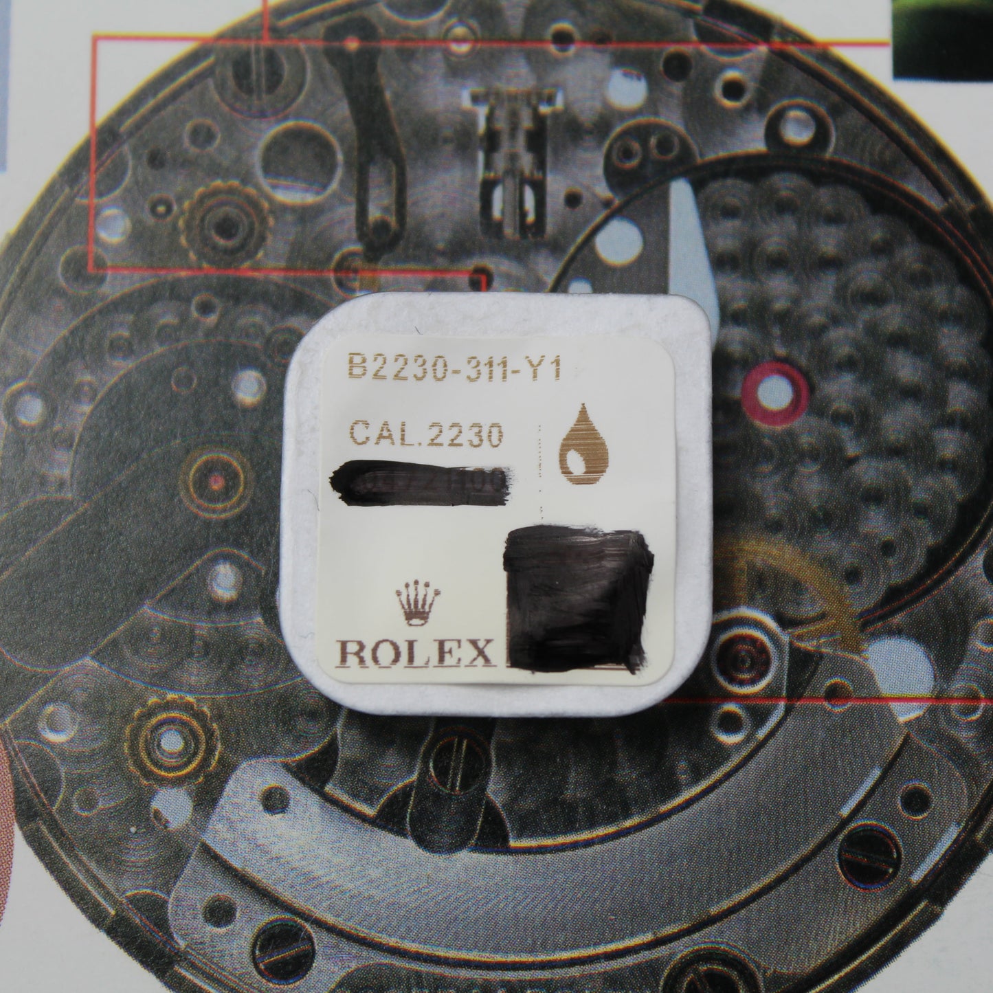 NEW Rolex 2230-311 Molla del Bariletto Originale In Blister