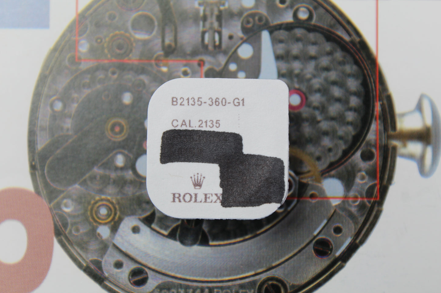 NEW Rolex 2135-360 Ruota Dei Secondi Originale In Blister