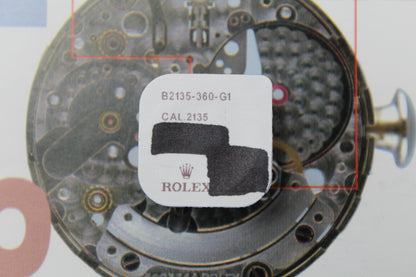 NEW Rolex 2135-360 Ruota Dei Secondi Originale In Blister