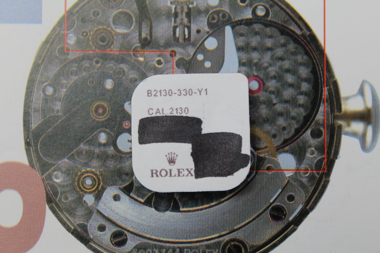 NEW Rolex 2130-330 Ruota di grande mediana Originale In Blister