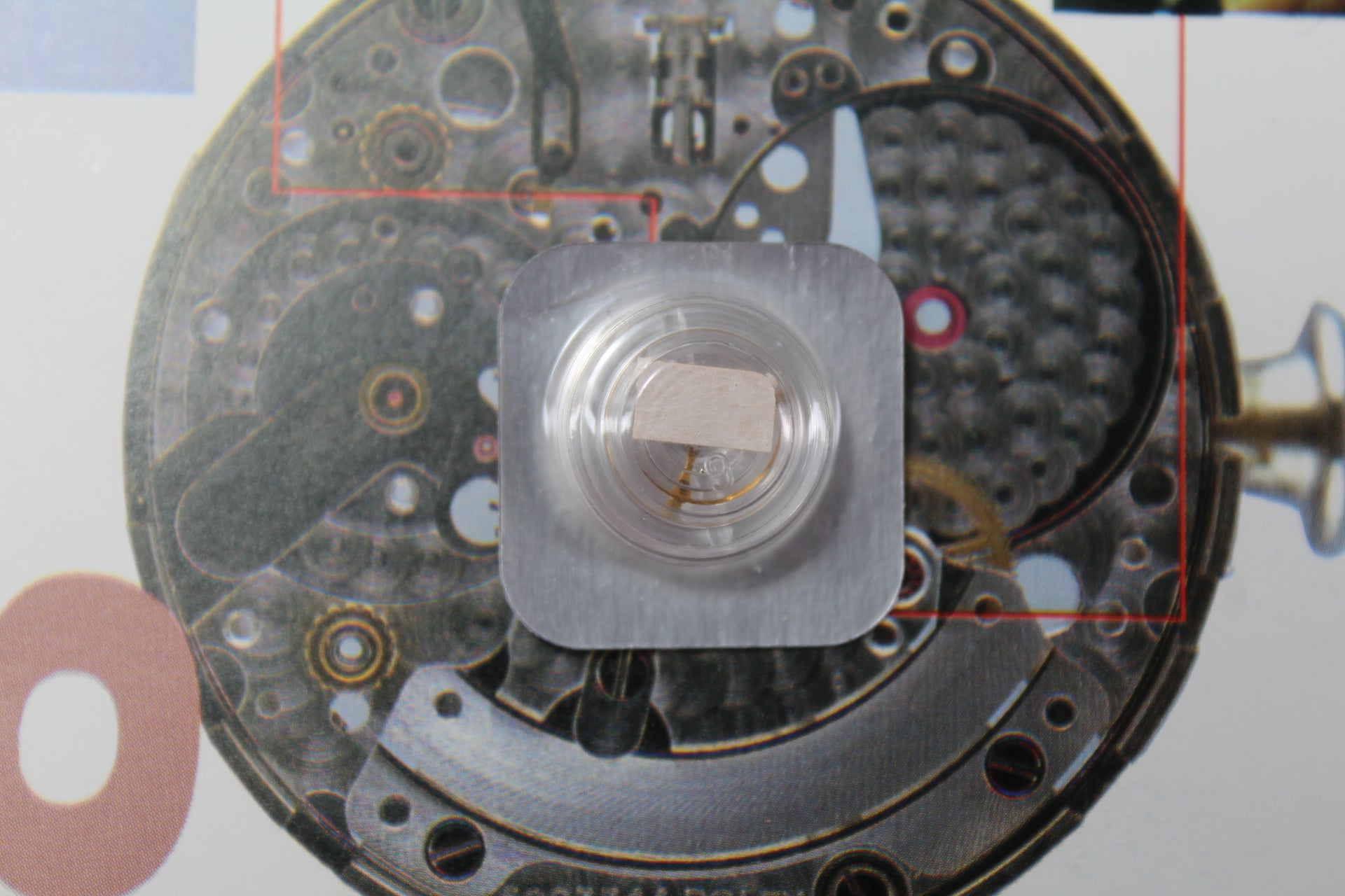 NEW Rolex 1220-7625 Bilanciere Completo Oscillatore Nuovo In Blister
