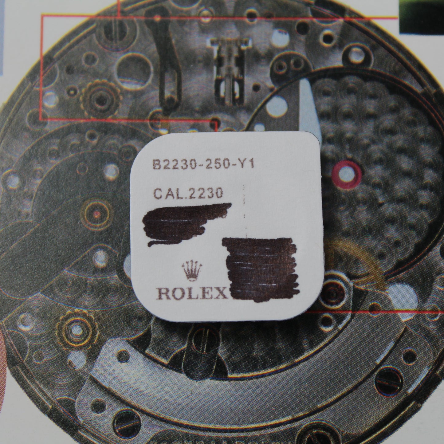 NEW Rolex 2230-250 Rinvio Originale In Blister